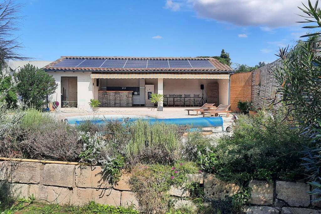 Villa L'Estel En Campagne Avec Piscine Privee Proche Arles Et Avignon Tarascon Exterior foto